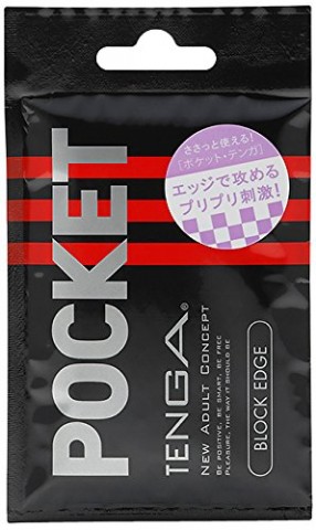 POCKET TENGA BLOCK EDGE