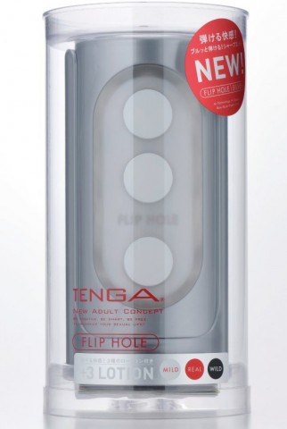 TENGA FLIP HOLE SILVER