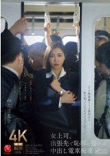 Female Boss in the Molester Train